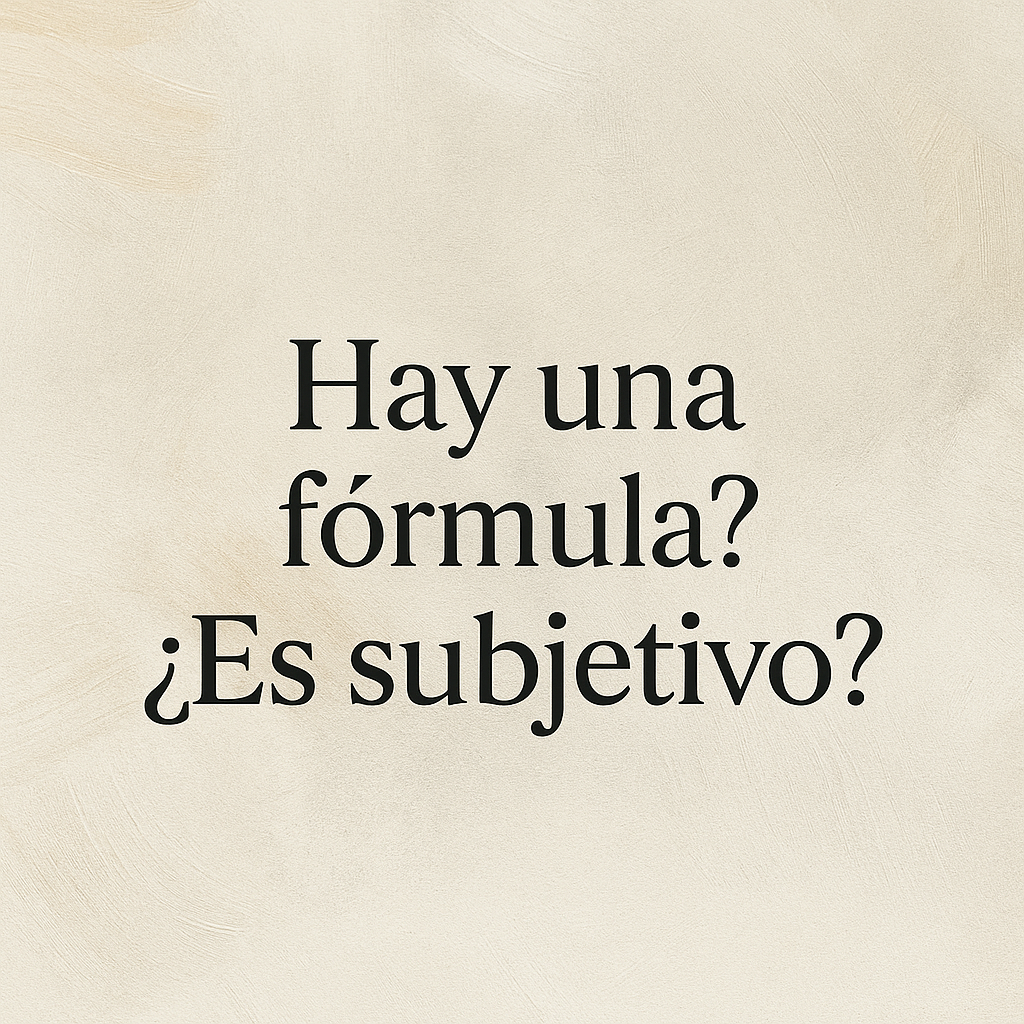 Método paso a paso / Tasación práctica para pinturas