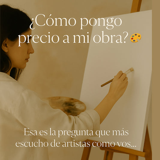 Aprendé a ponerle precio a tus obras sin dudar. En 26 minutos vas a aprender dos métodos profesionales para calcular el valor de tus pinturas y vender con seguridad. 🎨 Acceso inmediato + planilla lista para usar.